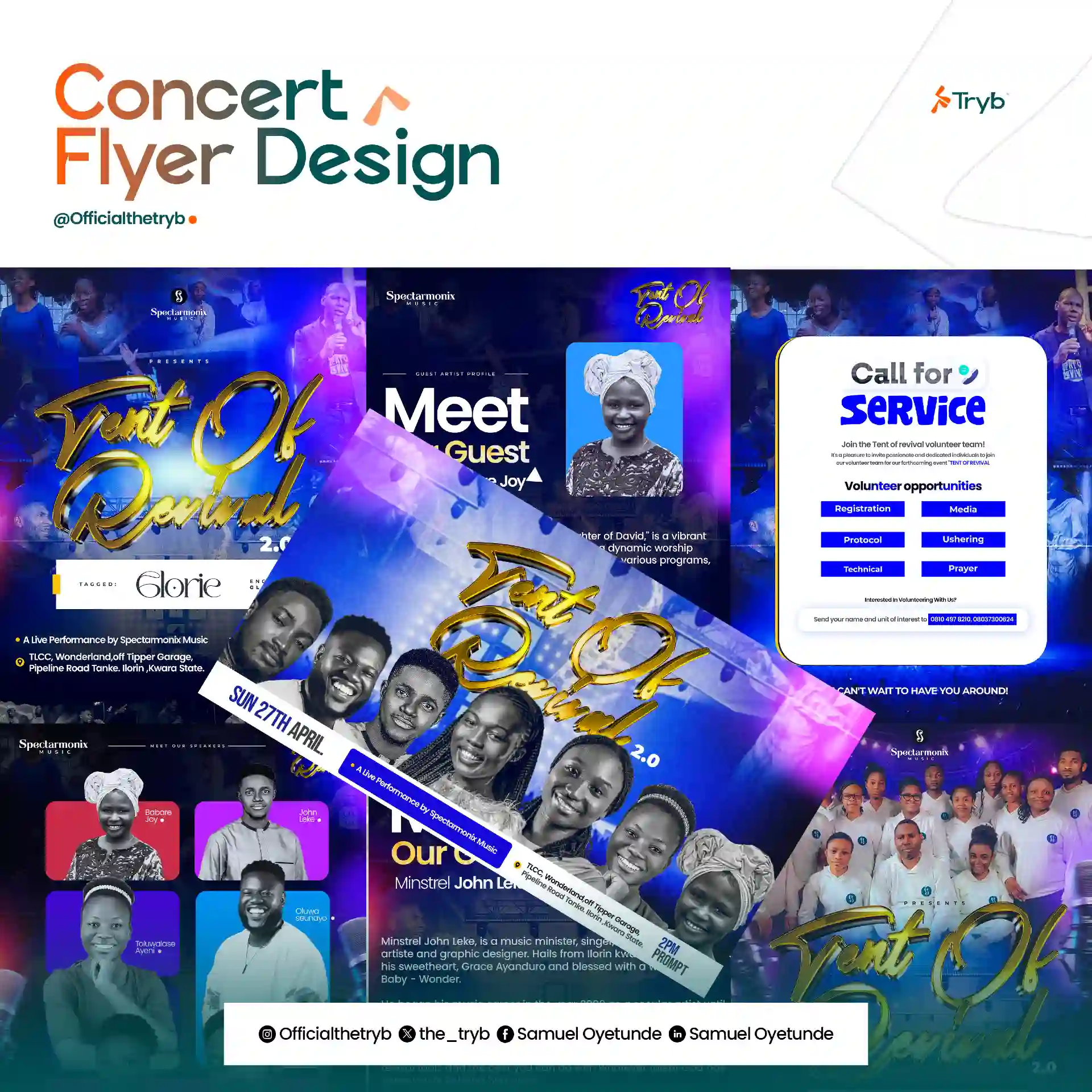 Concert Flyer Design